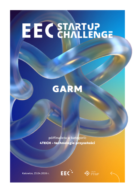 GARM EEC 2026 Top 80 Certificate